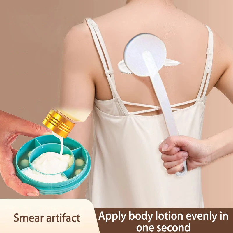 Applicatore per crema all'olio per lozione, spazzola da bagno, spazzola per massaggio per doccia, forniture e strumenti per il bagno