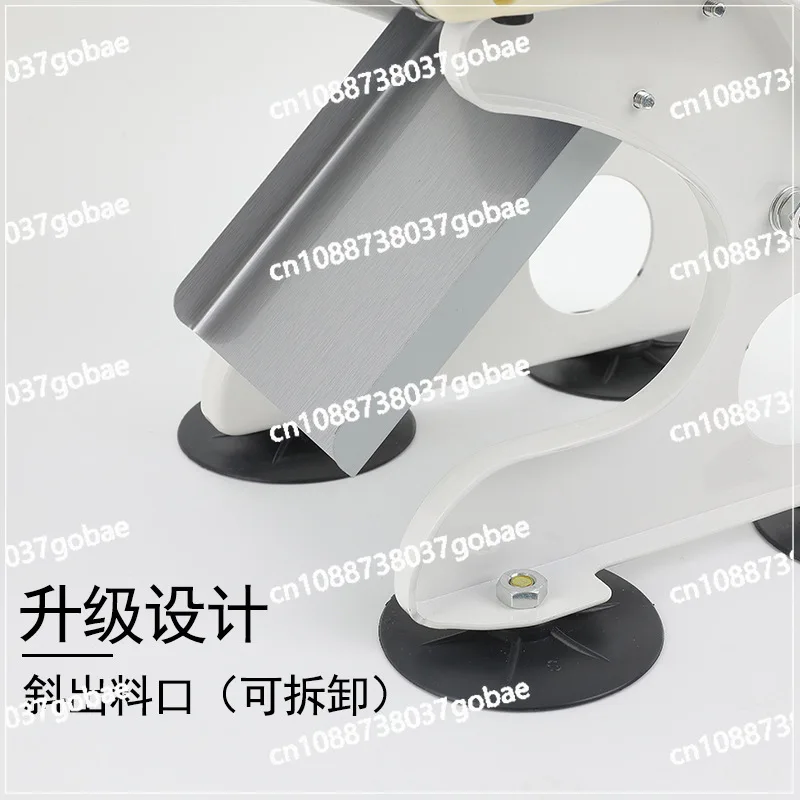 Stainless steel hand crank meat slicer household slicer manual meat slice shredder