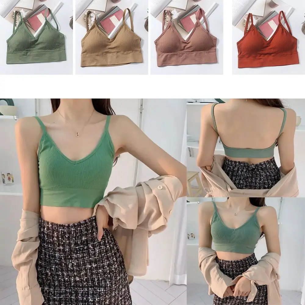 مثير النايلون رقيقة الأشرطة الرياضة الصدرية اللياقة البدنية الرياضة حمالة القمم سلس منخفضة الظهر الصدرية تشغيل رفع حمالات الصدر النساء الرياضة الصدرية فتاة