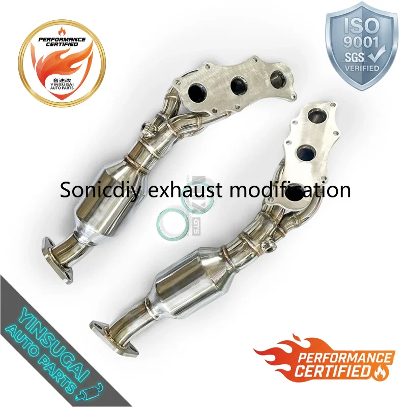 Picture 6: High Performance Exhaust Manifold Header For Lexus IS250 IS300 IS350 XE20 2006-2012 SS304 Racing Power Upgrade
