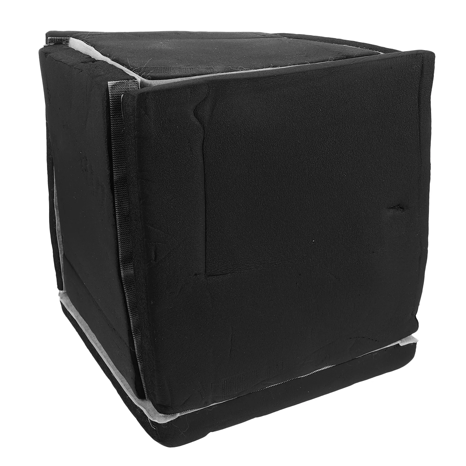 

11" X 9.8" Soundproof Box For Pump Generator, Thick Black Sponge Noise Reduction Enclosure, Desktop Acoustic Cover, Equipment