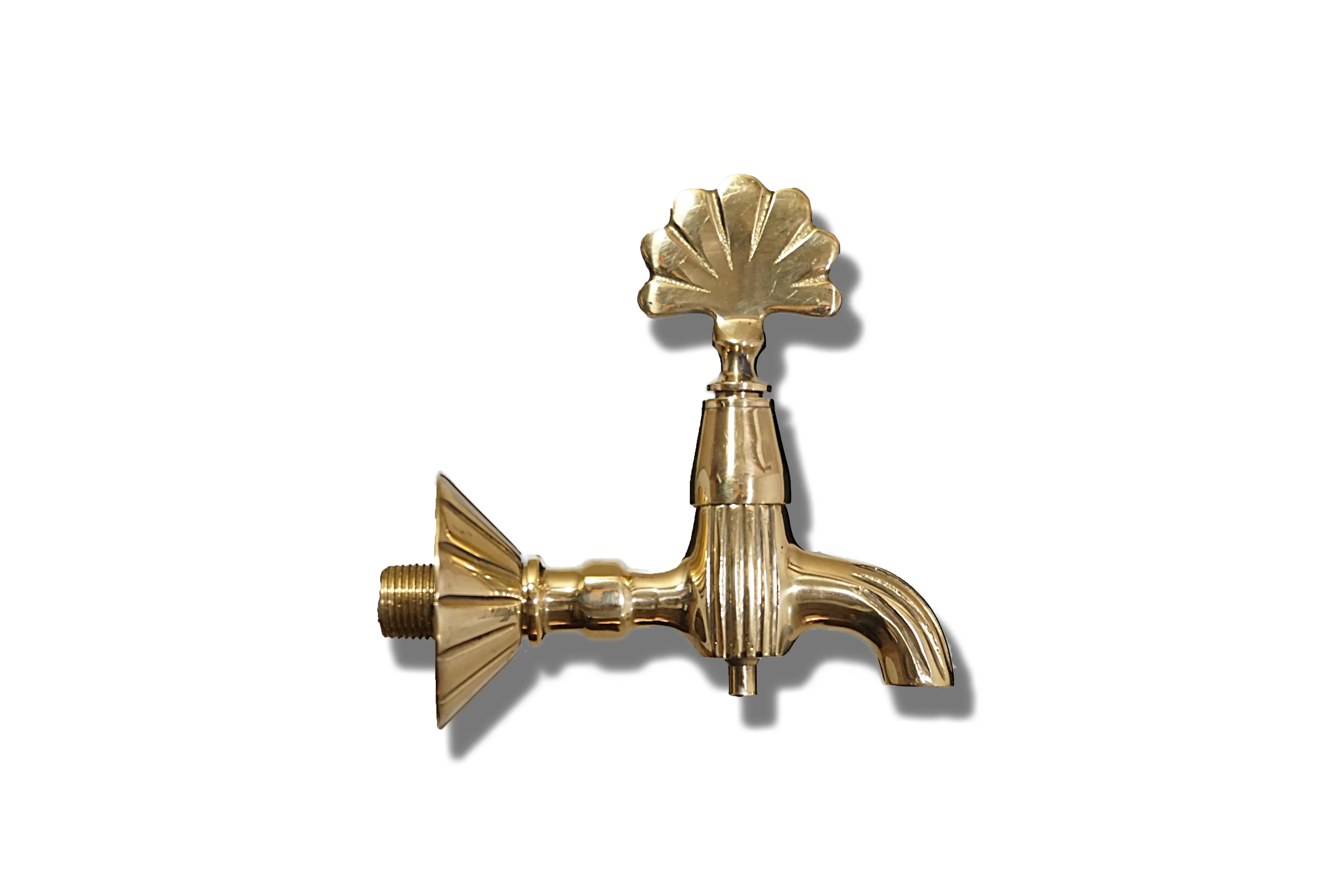 Traditional Ottoman Style Brass Hammam Tap Ottoman Faucet with Special Patterns