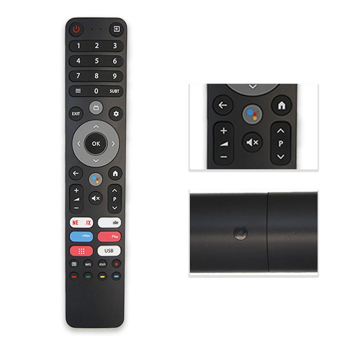 BABQ Control remoto universal para televisores inteligentes para DEXP, Viomi, CHIQ - para múltiples modelos, voz