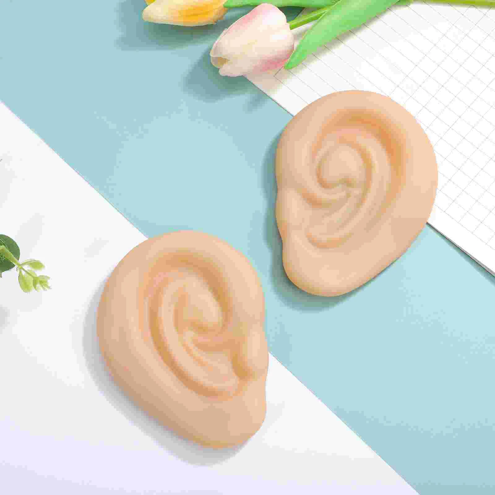 1 Pair Halloween Fake Ears Funny Ear Prop Decoration Accessory for Costume Party Masquerad Cosplay halloween ears