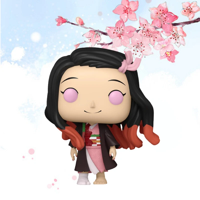 Funko Pop الأصلي شيطان القاتل أنيمي الشكل دوما أكازا تشاتشامارو ألعاب شخصيات الحركة للبنين بنات أطفال هدية الكريسماس