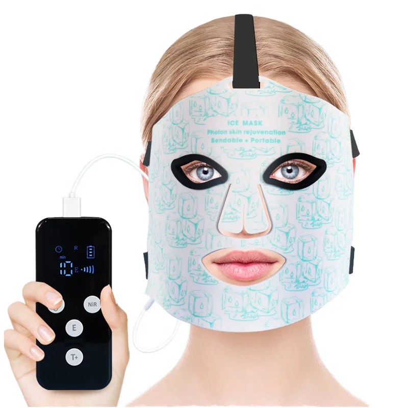 Cooling Soothing Cold Compress Mask Hydrating Brightening Repair Facial Mask