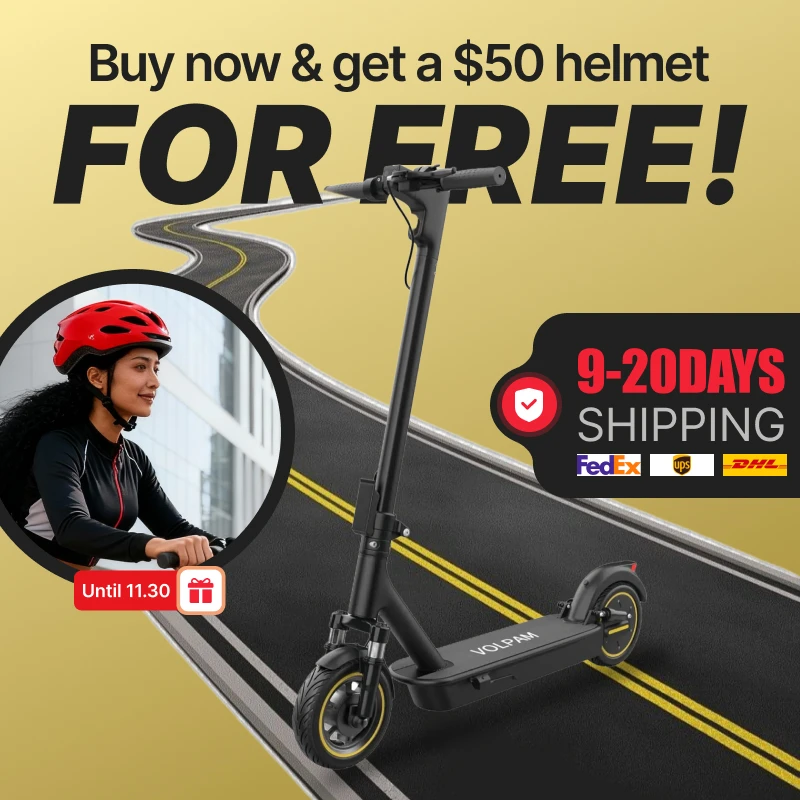 

Poolsalb Electric Scooter|350W / 500W Motor, 8.5”/10”Solid Tires,19–22 Mph Speed, Up to 28 Miles Range, Dual Braking System