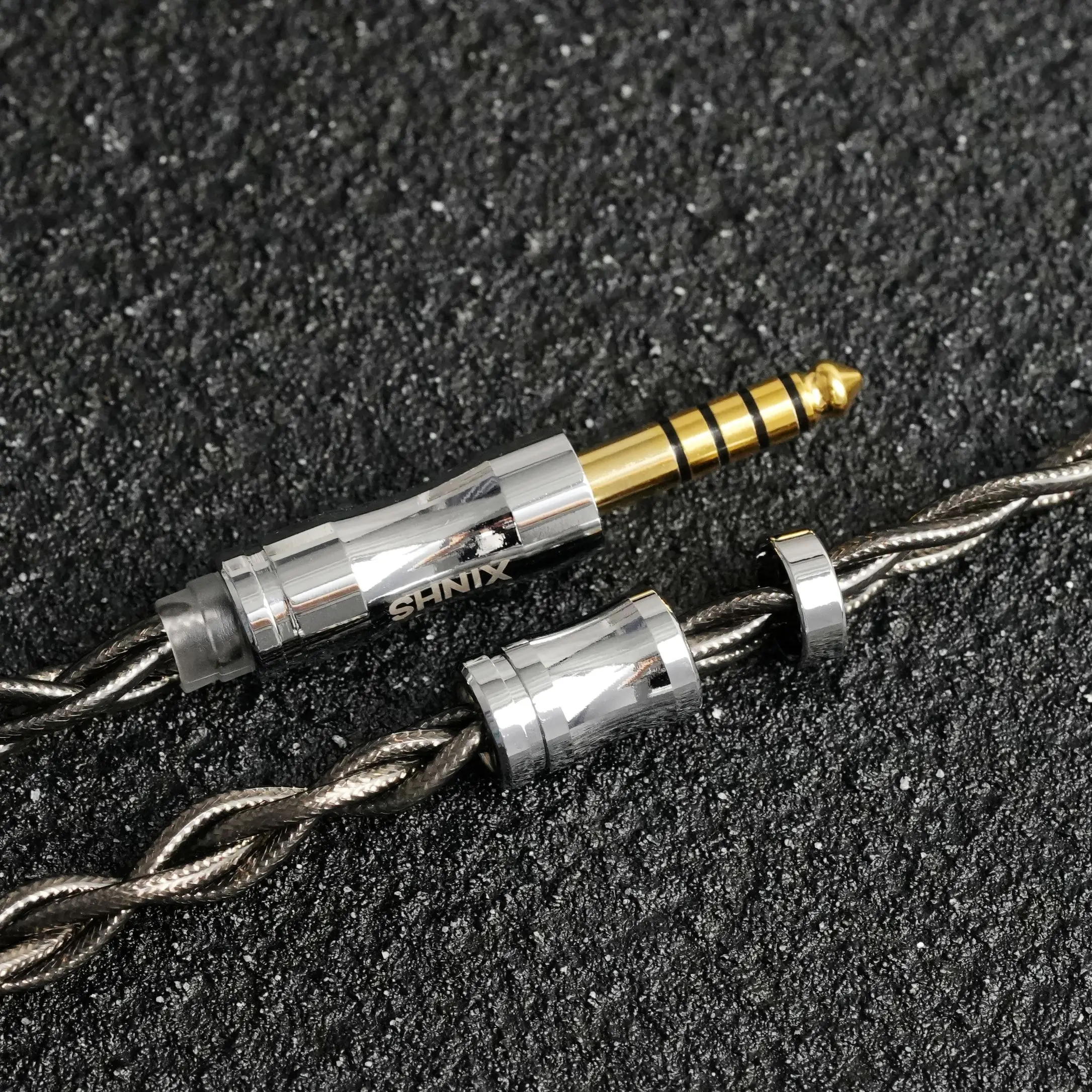 XINHS Shadow Warrior HiFi Earphone Upgrade Cable 2.5mm 4.4mm Balanced Cable HD650 IE900 0.78mm kz QDC Suitable for Sennheiser