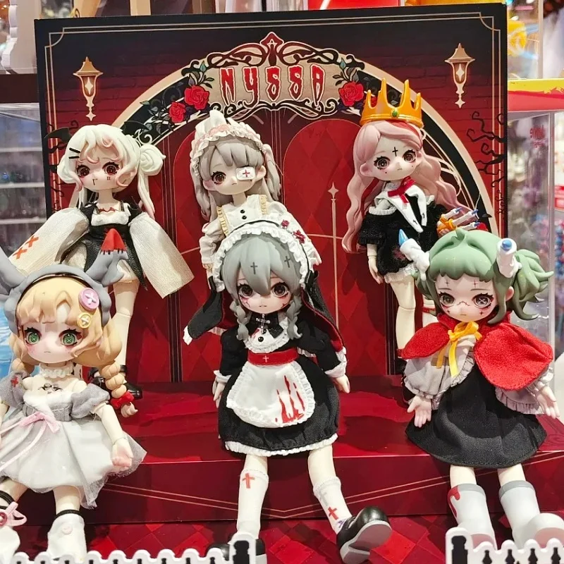

Original Nyssa Freakish Nightmares Series Blind Box Movable Doll 1/12 Point Bjd Action Figure Desk Ornament Collection Toy Gifts