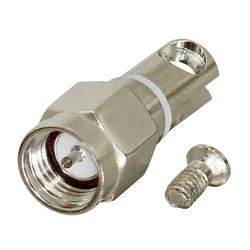 1pc SMA Male Plug RF Coax Connector with Screw Swivel Nickelplated For Telescopic Antenna Socket