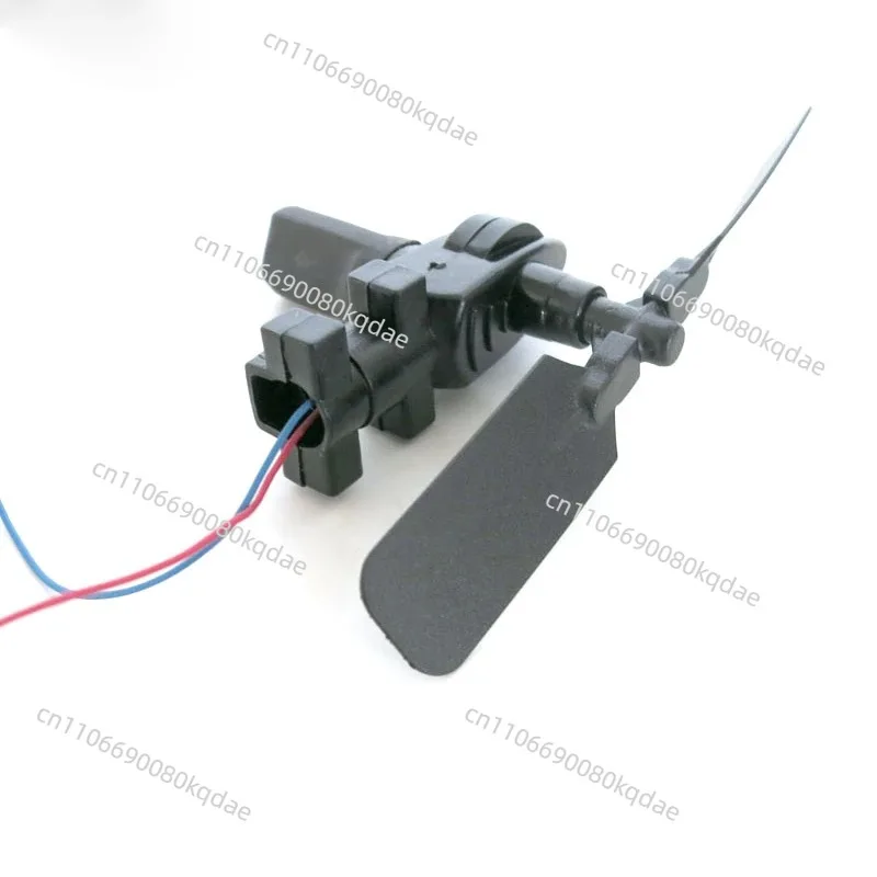 Black Tail Deceleration Assembly Unit, 716 Hollow‑Cup Model Tail Motor For DIY Model Making Hardware Component