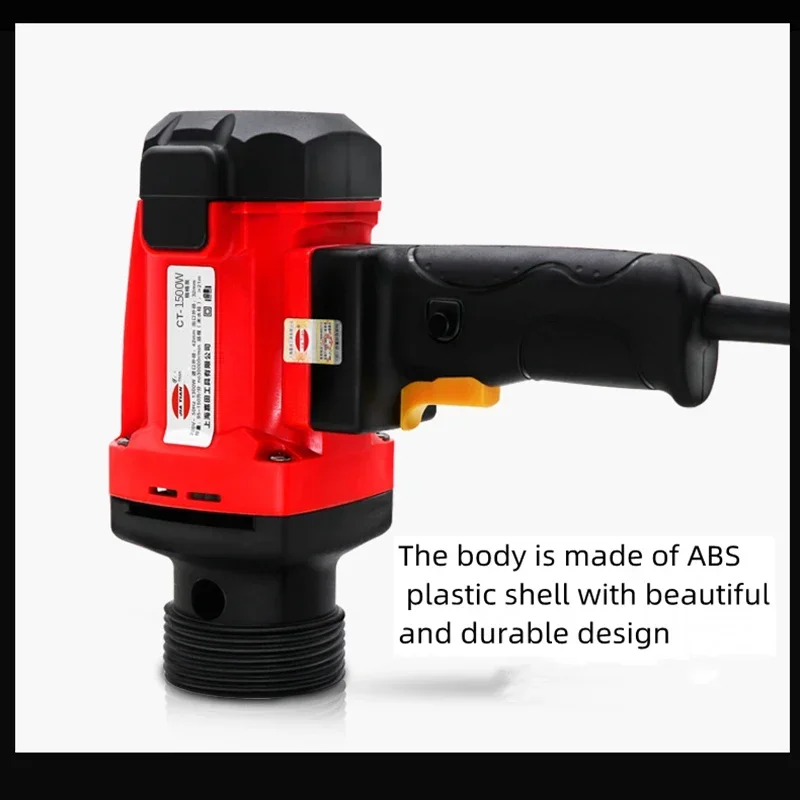 Portable 220V Electric Hand Barrel Pump1300W Six-speed Vertical Oil Pump diesel oil drum with electric oil pump