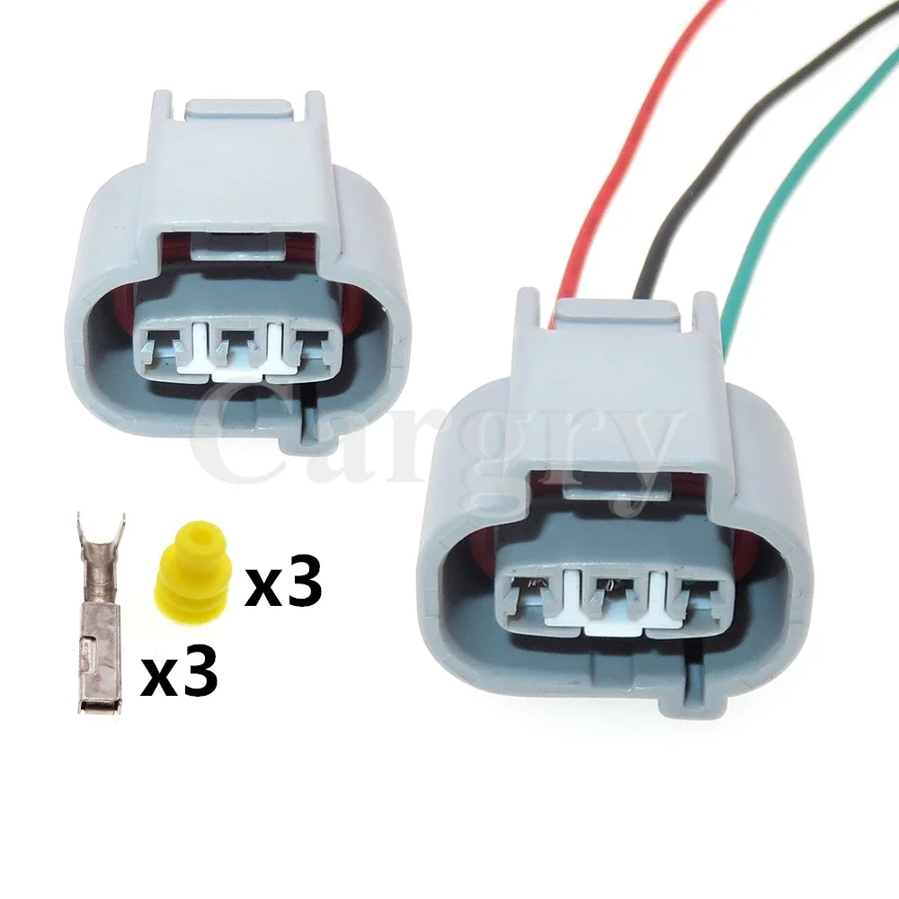 

1 Set 3P AC Assembly Automotive Speed Sensor Wiring Harness waterproof socket Car Meter Induction Plug For Toyota