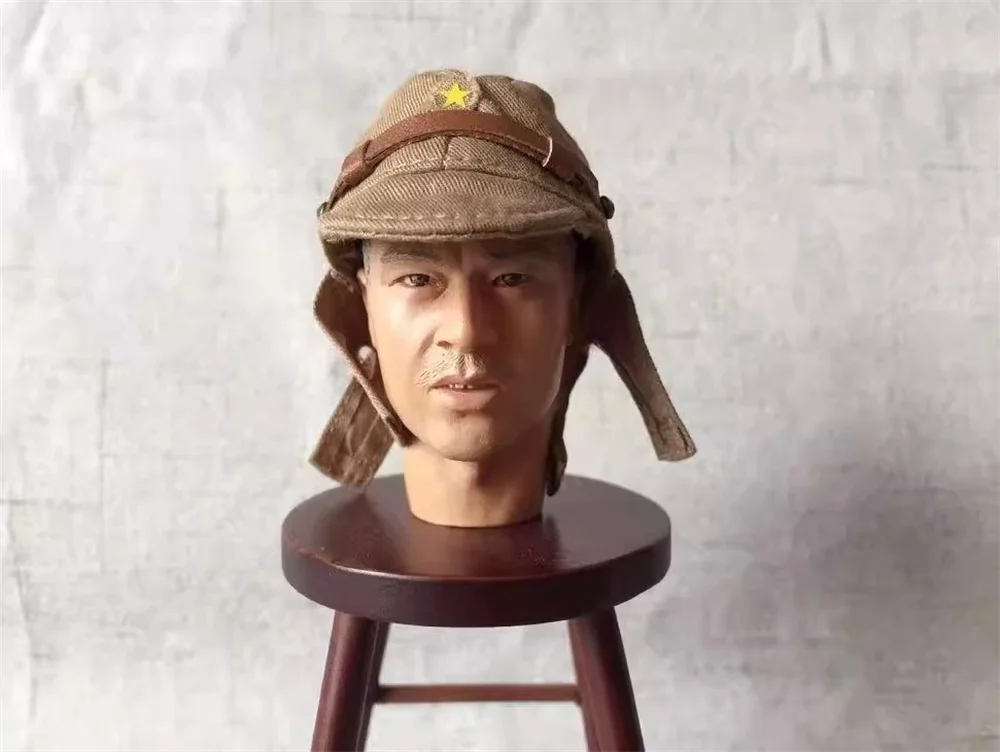 DML ZYTOYS 1/6 Asien Soldat Japan Action Figure Mann Männlich Kopf Sculpt Carving Spielzeug Modell PVC Material Für 12 "BD001 B001 Action