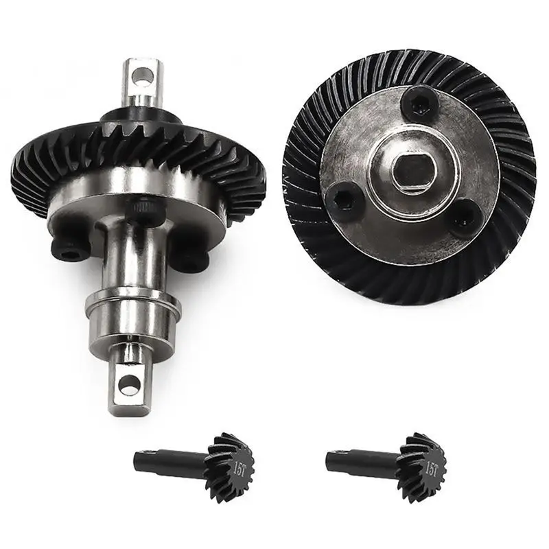 CYGJ-For TRAXXAS 1/16 E-Revo/Slash4wd/Summit Small S E RC Car Upgrade Front And Rear Helical Gears Accessory Kit