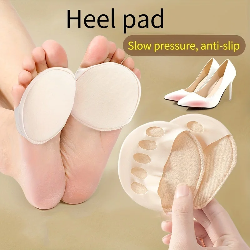 New In Five Toes Forefoot Pads for Women High Heels Half Honeycomb Breathable Shoe Cushion for Foot Pain Relief Moisture Wicking