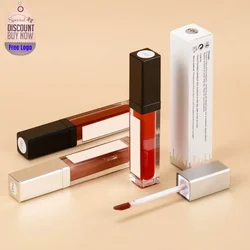 Custom Led Light Lip Gloss with Mirror Private Label Shiny Liquid Lipstick Wholesale Makeup Vendor