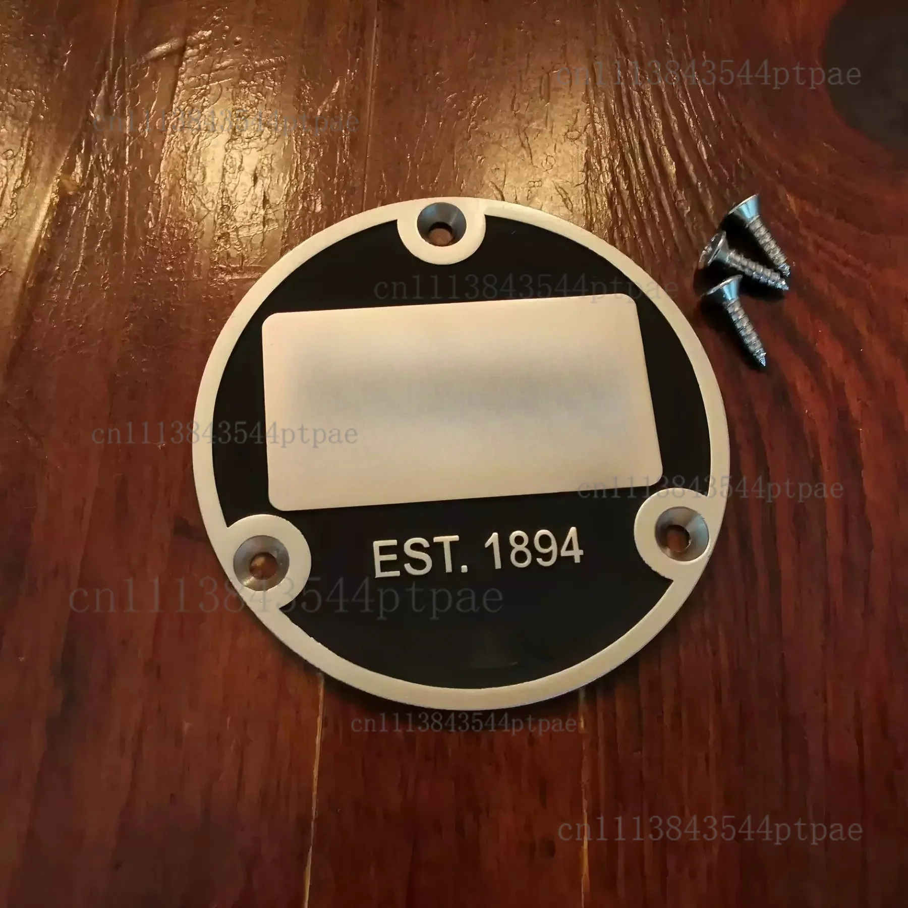 An electric guitar metal switch back cover