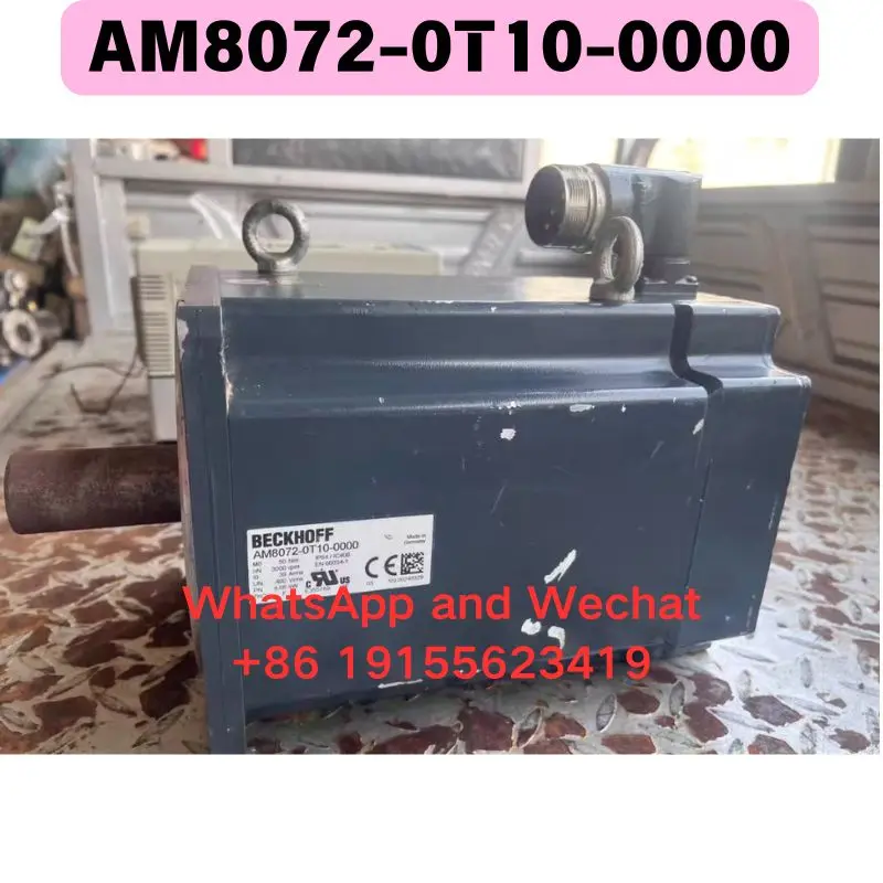 Used AM8072-0T10-0000 electrical machinery Functional test OK