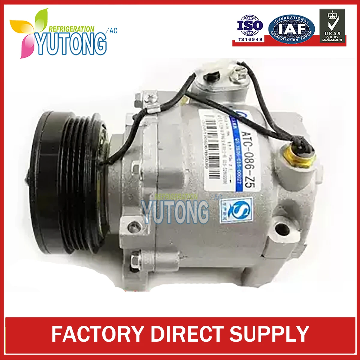 

ATC-086-Z5 AC Compressor for HA/MA Familia ZM 4PK