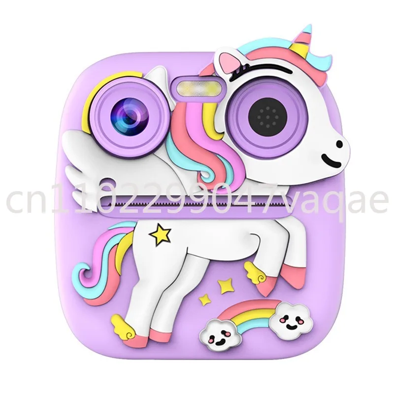 

Unicorn Polaroid Children's Camera Cartoon Digital High Definition Color