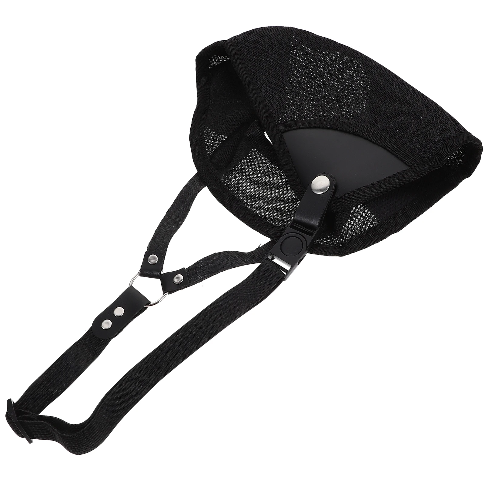 Protective Bra Archery Clothing Breathable Chest Protector Suit Accessory Black Adjustable