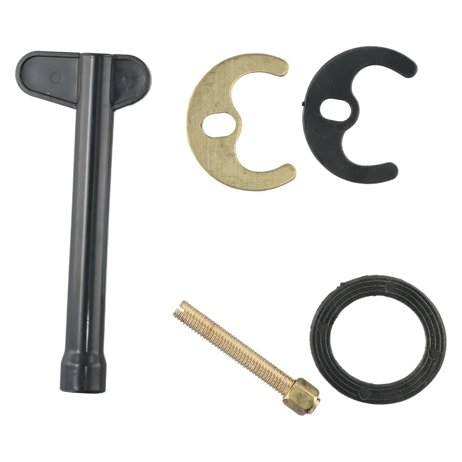 

Washer Tap Faucet Fixing Fitting Kit Accessories Basin Tool Bolt Replacement Rubber Plate Stainless Steel Plate