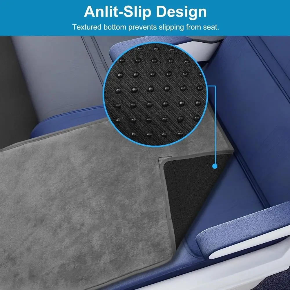 ポータブルソフト幼児用飛行機ベッド通気性快適キッズシートエクステンダー肌に優しい幼児用旅行ベッド旅行必需品