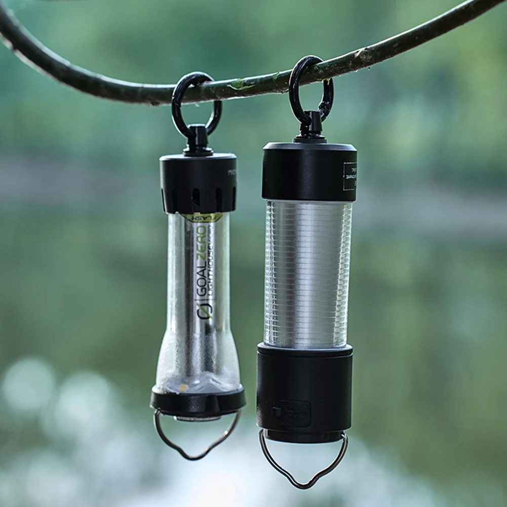 Camping Light Hanging Ring 1/4 Inch Thread Outdoor Lantern Hanging Ring Multi-functional Tent Flashlight Ring for Hiking Camping