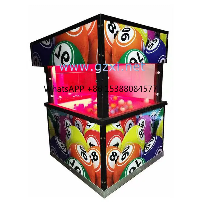 

French electronic bingo machine BINGO vertical floor 1-90 lottery machine blowing table tennis machine game