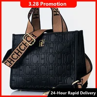Bolso de Mano para Mujer CH Fashion, Diseño Monograma, Logotipo Metálico de Alta Calidad, Estilo Casual, Marca de Lujo, Nuevo 2026