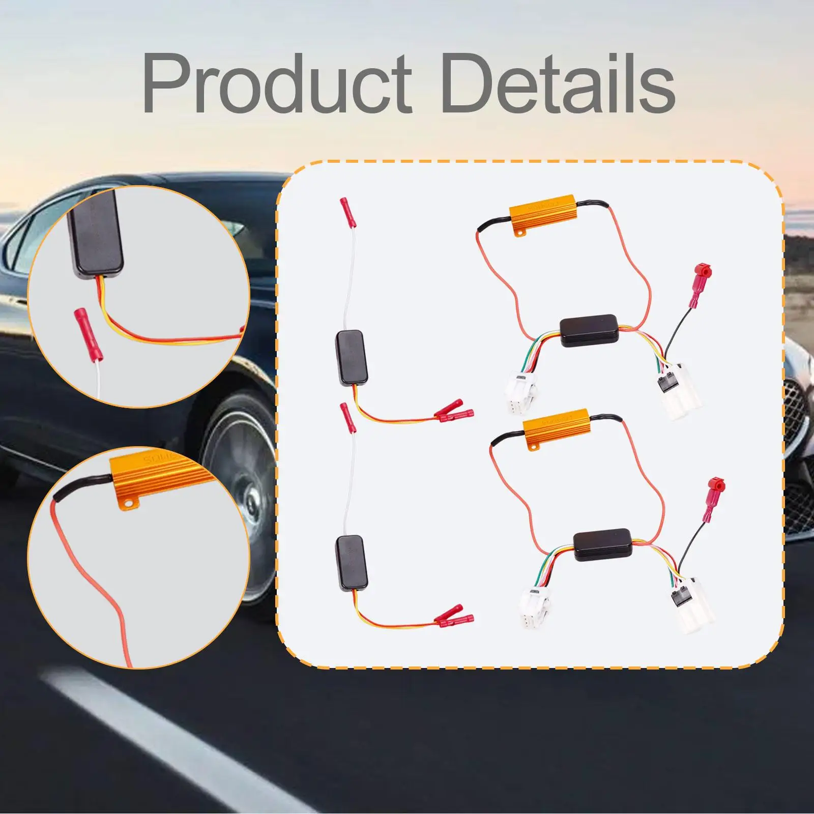 ملحقات وحدة LED الانعطاف الخلفي DD3013 للأداء العالي #6