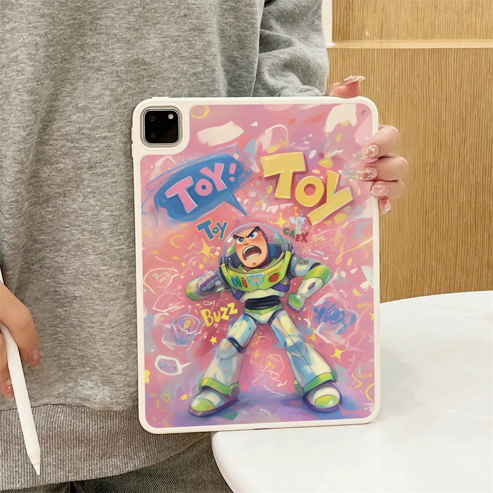 

for Ipad Air 7th 2025 Acrylic Case for IPad A16 11th 10th 10.2 10.5" Mini7/6 Air6/5/4/3 Pro 11 M3 M4 M2 10.9 Cover Toy Story
