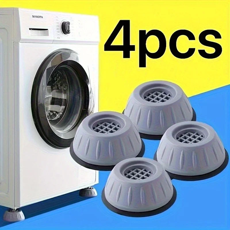 Anti Vibration Pads for Washing Machine,Universal Shock Absorber Feet,Non Slip Washer Dryer Pedestal,Noise Cancelling Furniture