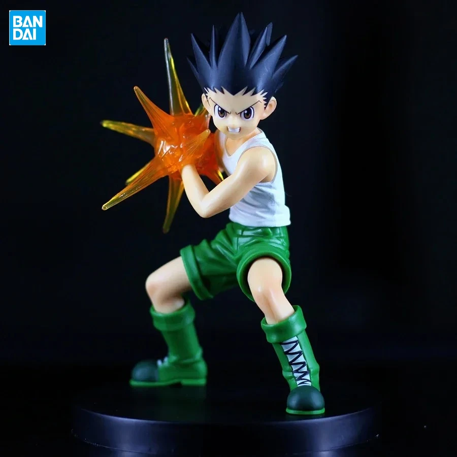 

Bandai Banpresto Original Hunter×Hunter Anime Figurines Gon Freecss Anime Action Figure Models Toys Collectible Gifts In Stock