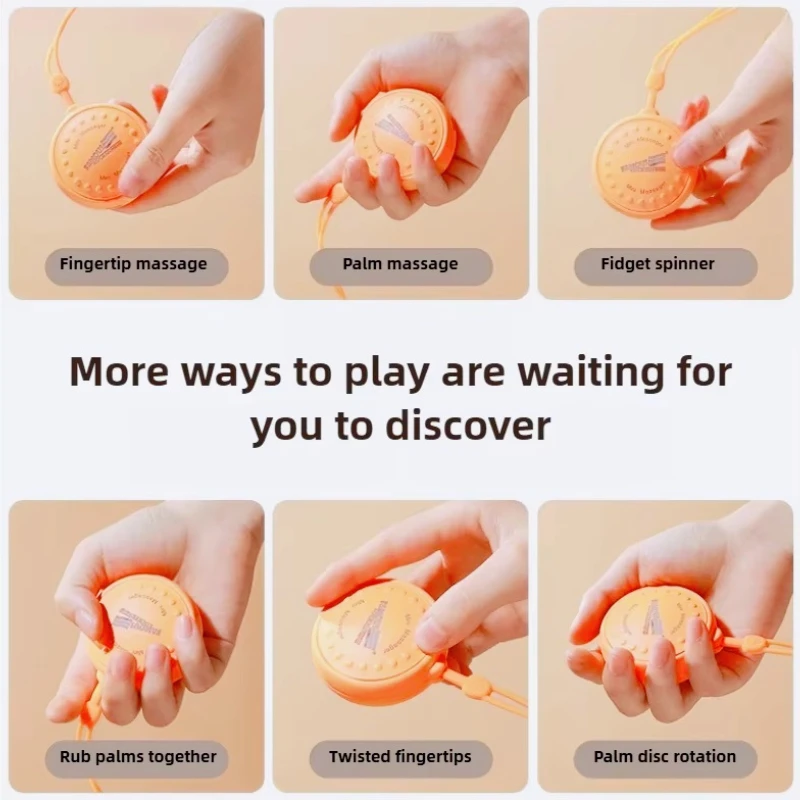 New Portable Massager with Multiple Modes Hand Joint Vibration Massager for Decompression