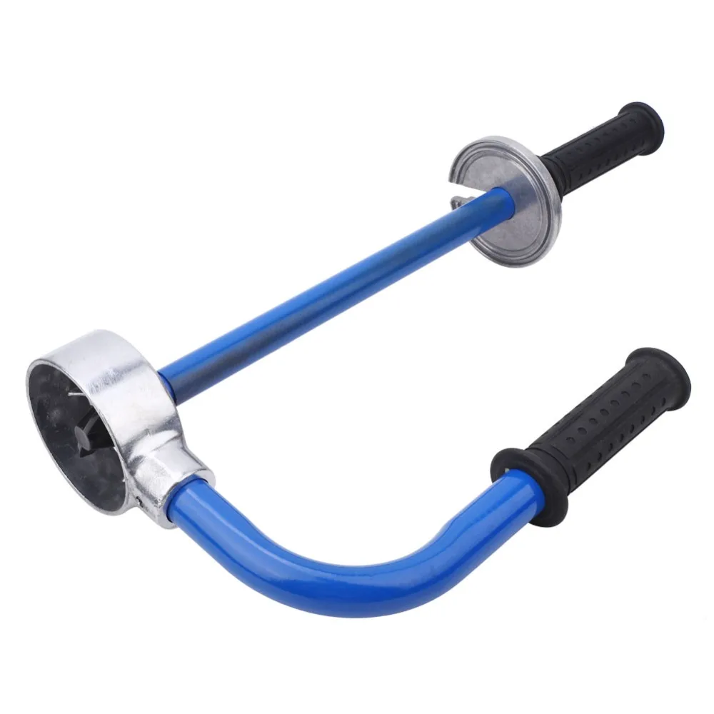carbon-steel-stretch-film-dispenser-adjustable-12~20in-blue-manual-stretch-film-dispenser-packing-machine-industrial-use