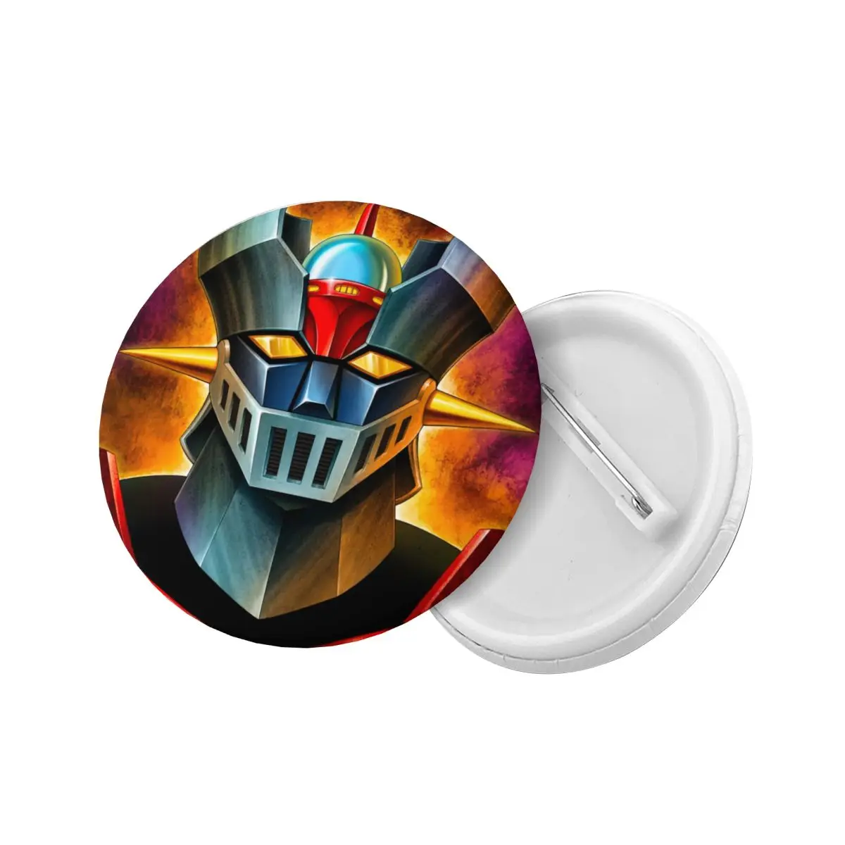 UFO Robot Mazinger Z Soft Button Pin Custom Novelty Anime Manga Pinback Badges Brooches Lovers Gift