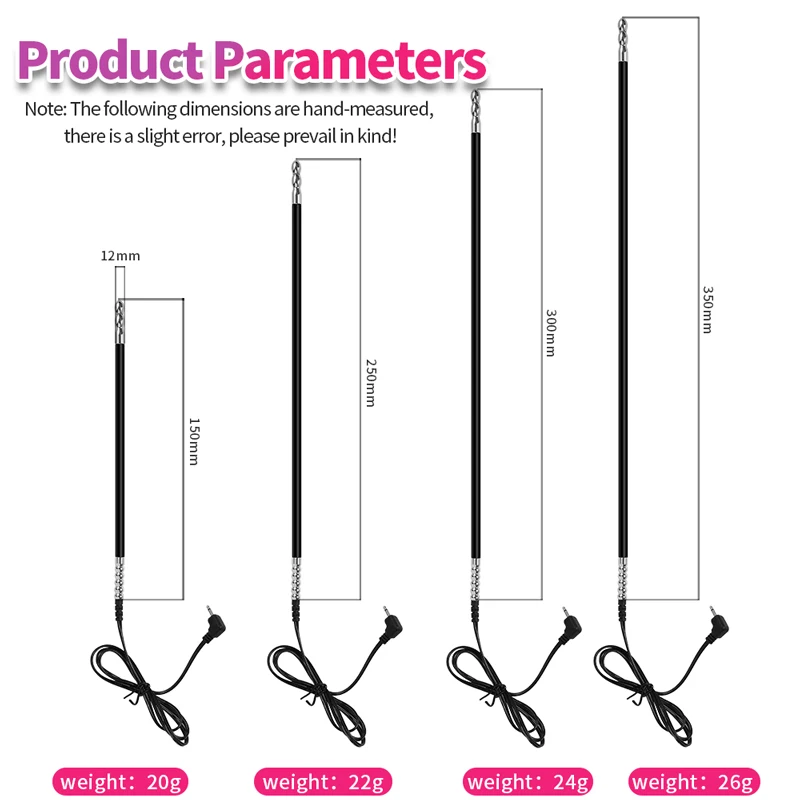 Electric Shock Soft Urethral Sound Dilators Penis Plug Beads Masturbator for Men Sexual Stimulating Toy for Gay Urethral Play view 2