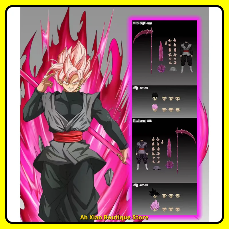 

【New】VitoForge Studio Zamasu Figure Dragon Ball Super Saiyan Son Goku Son Gohan Black Zamasu Anime Action Figures Toys Gifts