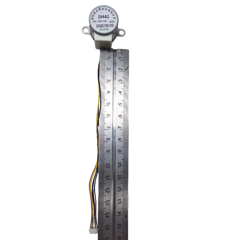 1pc 4-Phase 5-Wire DC Gear Stepper Motor 5V 24BYJ48 Reduction Pure Copper Motor for Single Chip Microcomputer/Camera Monitoring