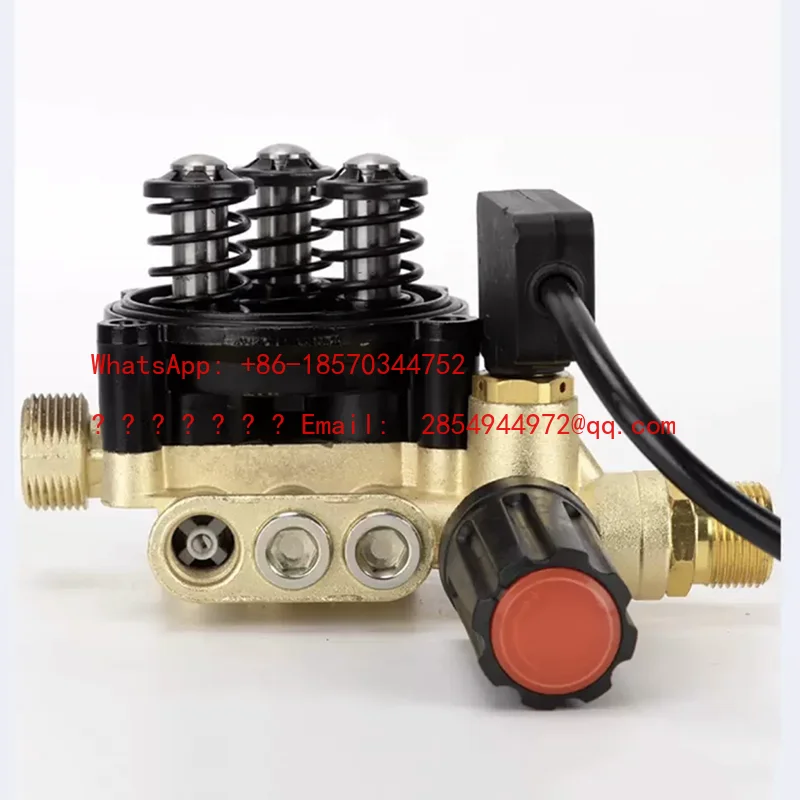L  2026 12-Pillar Pressure Regulating Household Portable Car Washing Machine Pump Head Assembly Accessories