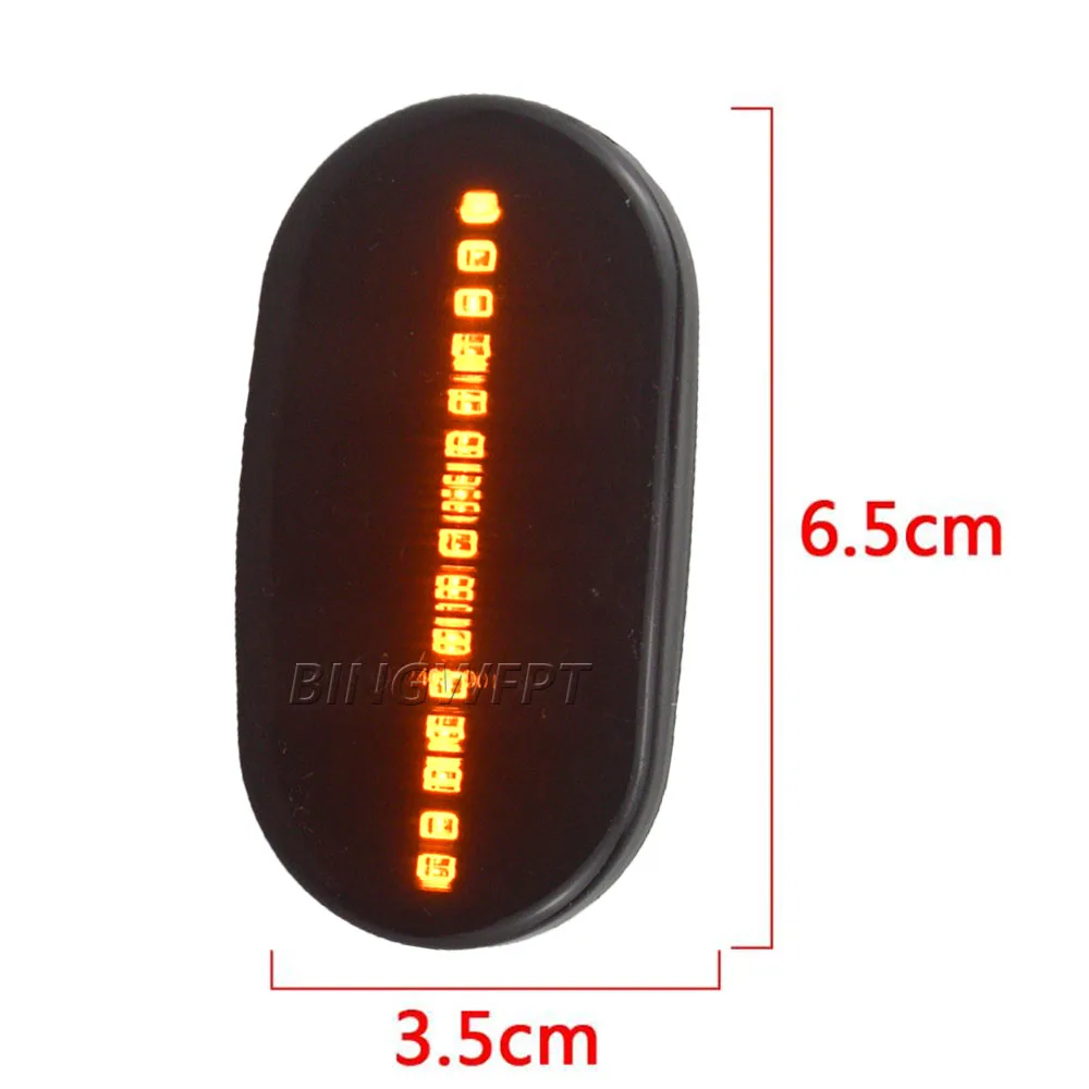 For SUZUKI JIMNY JB64W JB74 JB23 JB64 1999-2019 Dynamic Side Marker Turn Signal Indicator Repeater Light Sequential Blinker Lamp