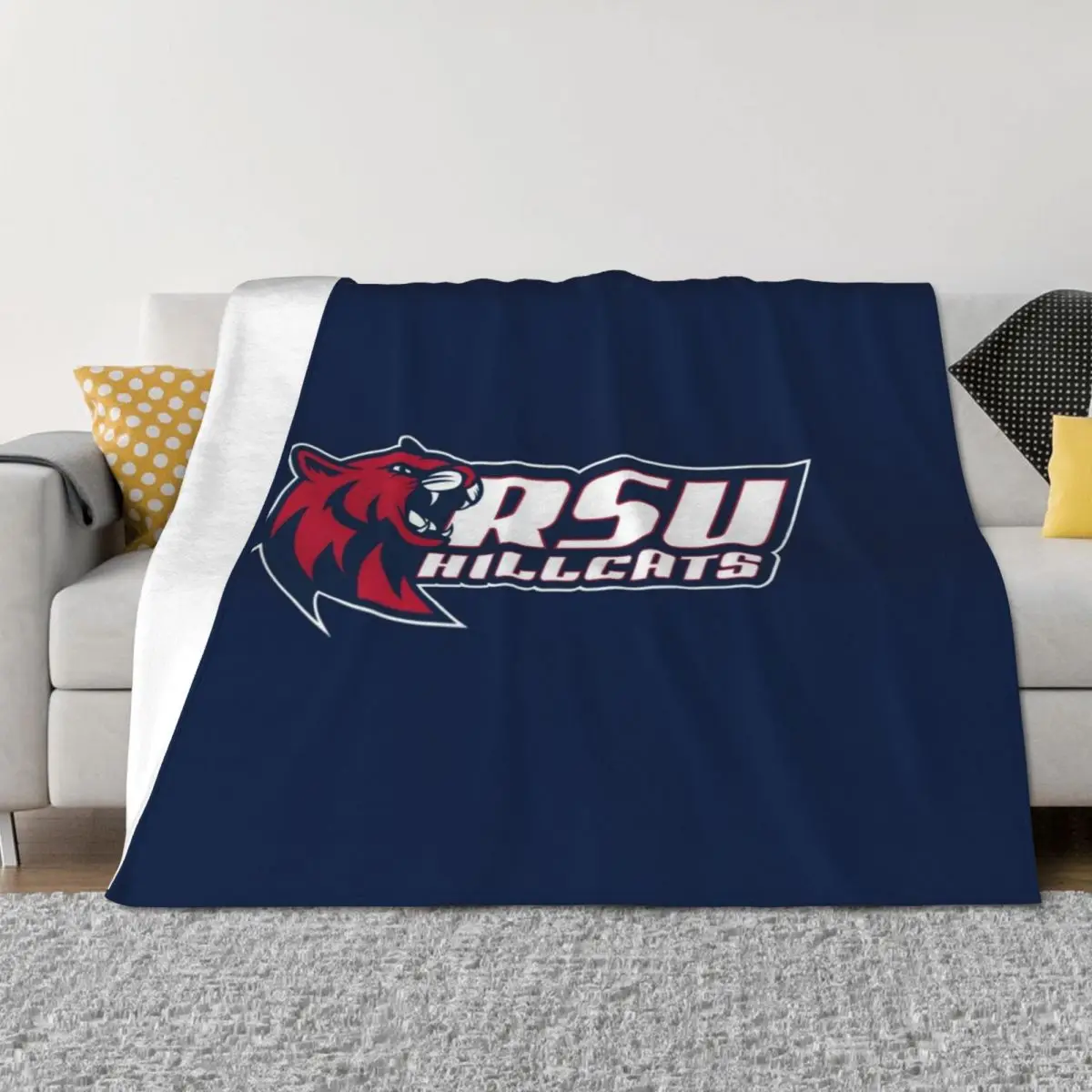 

Rogers State Hillcats Throw Blanket Quilt Sofa Quilt cosplay anime Moving Blankets