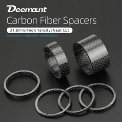 カーボンバイクハンドルバー,ハンドルバー,ハイトアップアジャスト,光沢ファイバー,ステアリングホイール用,3k,31.8mm