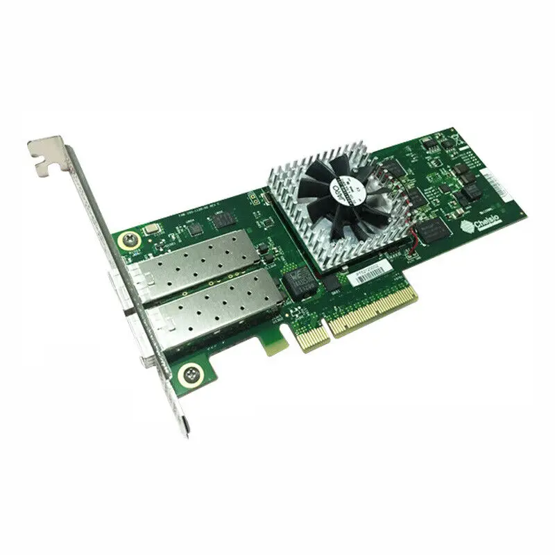 

Chelsio 110-1146-40 T420-CR T420 CR 10GbE 2-Port PCIe Unified Wire Adapter Card