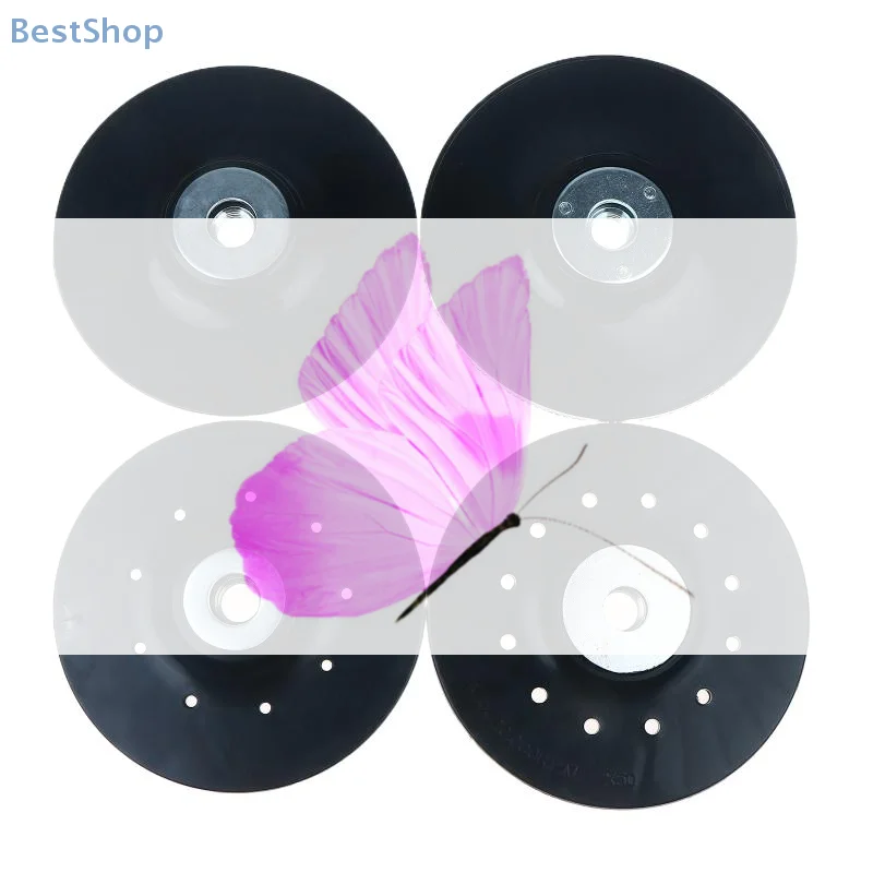 5-дюймовая пластиковая и стальная подложка для дисков наждачной бумаги, подложка из специальной стали для шлифовальных машин и угловых шлифовальных машин