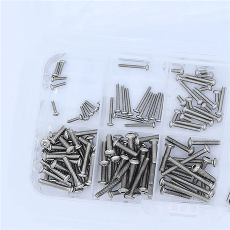 IINBD-M1.6 M2 M2.5 Grade 12.9 Hex Screws Nuts for Traxxas TRX4M 1/18 RC Car