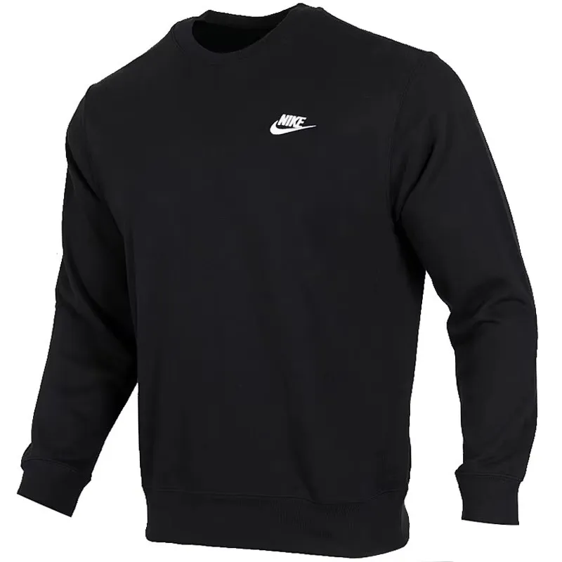 Новое оригинальное поступление, мужской пуловер с капюшоном NIKE AS ESS FLC BASELINE, спортивная одежда