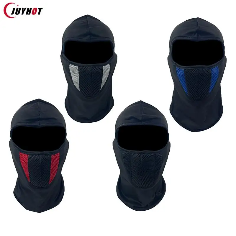 Breathable Balaclava Motorcycle Full Face Mask Motorbike Cycling Bike Mask Motocross Helmet Hood Riding Neck Face Mask Hood